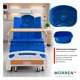 thumbnail image 5 of Cama Hospitalaria Electrica 6 Funciones + Comodo Premium azul, 5 of 9