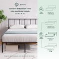 thumbnail image 3 of Base de Cama con Cabecera Metálica Queen Size Zinus Florence. Fácil Armado., 3 of 8