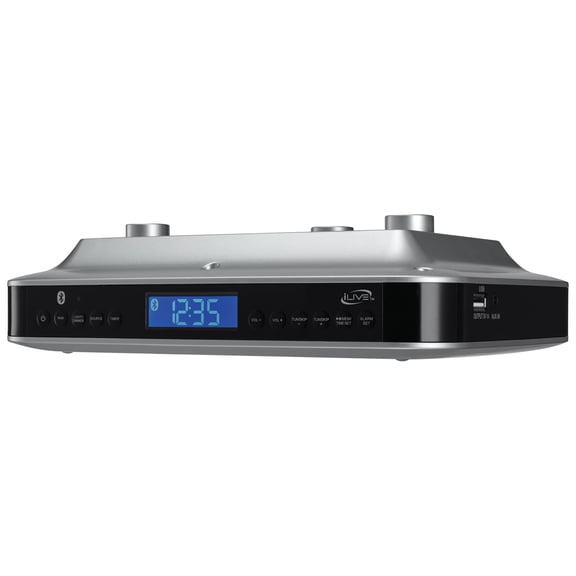Sistema de música Under Cabinet iLive con Bluetooth y radio FM