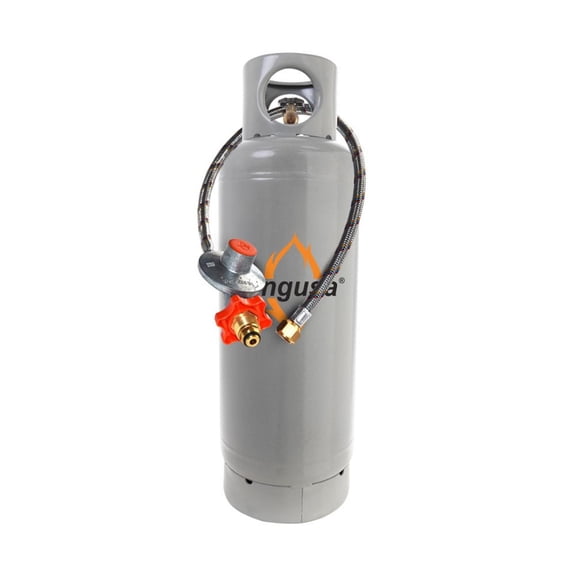 Cilindro 20kg Kit Premium Con Regulador+manguera Reforzada