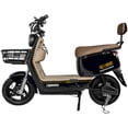 thumbnail image 2 of Bicicleta Electrica Luz Led Scooter 50 Km/h 500 W 3 Velocidades Café Bizmo, 2 of 8