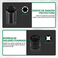 thumbnail image 3 of Juego De Dados Bloosom  Llaves Vaso 1/2 Mecanica 20 Pzas Verde, 3 of 4