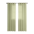thumbnail image 2 of Semi Sheer Curtains For Bedroom 98 Inches Long Grommet Vertical Window Curtains Drapes With Light Through For Living Room, 2 of 7