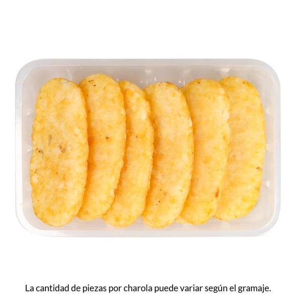 Torta de Papa Congelada por Kg Peso Aprox por Charola 400 g