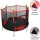 thumbnail image 2 of Trampolín Infantil Brincolín 140 cm 55 Pulgadas con Red de Seguridad hasta 50 kg con 36 Resortes de Acero Galvanizado, 2 of 7