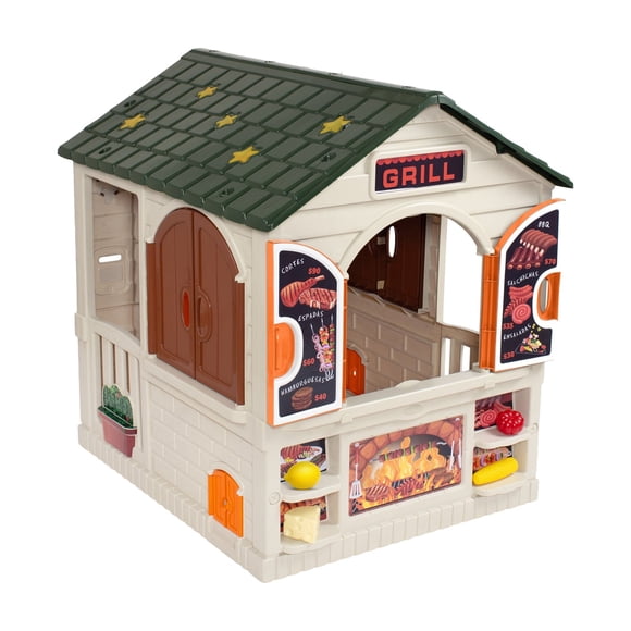 Casita Prinsel Play House 2 En 1 Grill