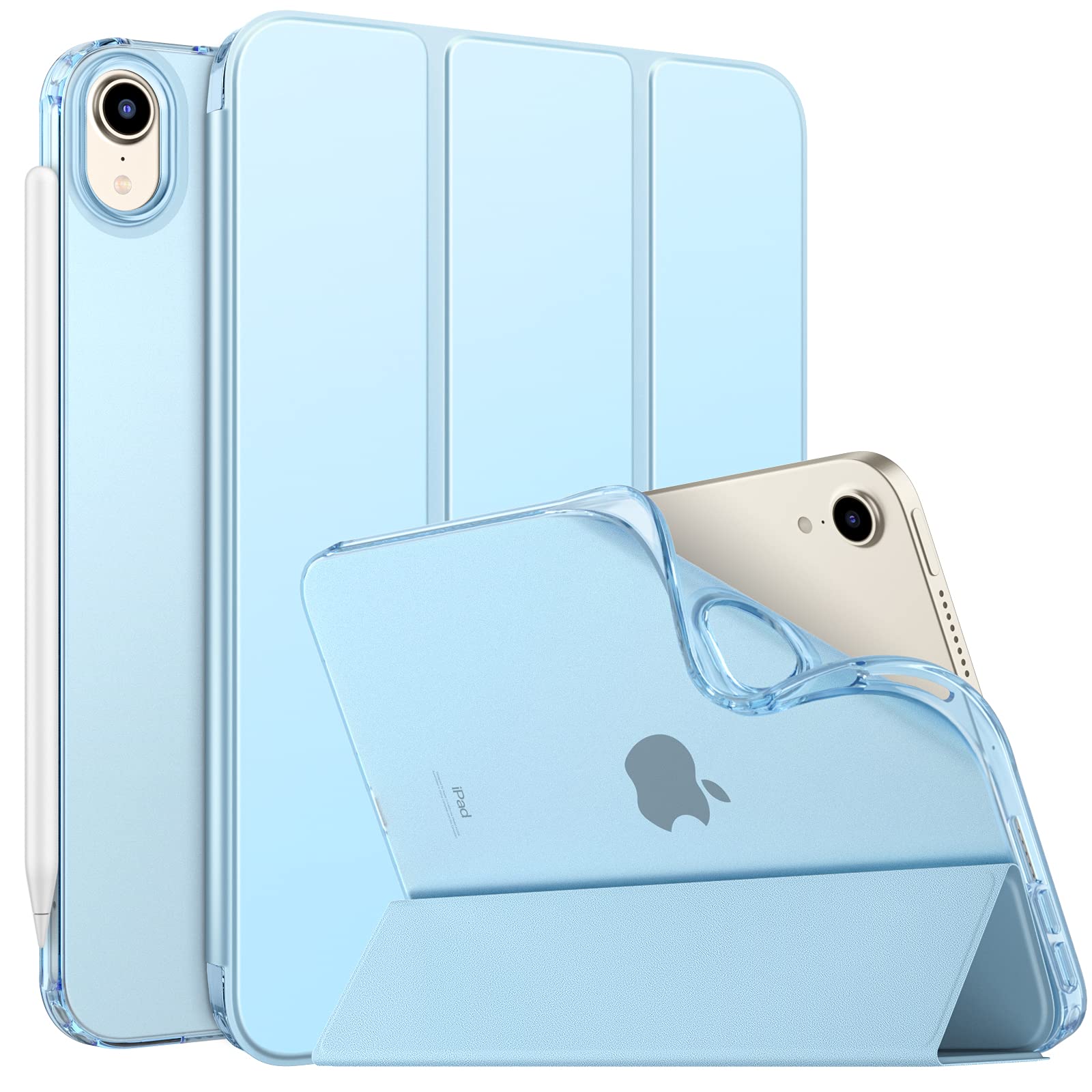 Funda MoKo para iPad mini 7 (A17 Pro) 2024/iPad mini 6 2021