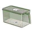 thumbnail image 2 of Refrigerator Organizer Bins - Clear Plastic Bins For Fridge, Freezer, Kitchen Cabinet, Pantry Organization And Storage, 2 of 8