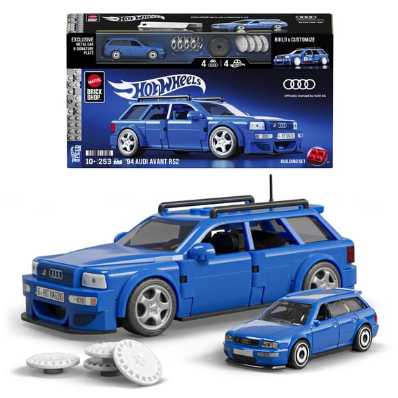Juguete de Construcción Mattel Mattel Brick Shop Speed '94 Audi Avant RS2