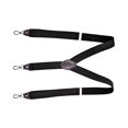 thumbnail image 4 of Tirantes de moda para hombre Sunnimix correa Unisex negro 3,5 cm x 120 cm, 4 of 8