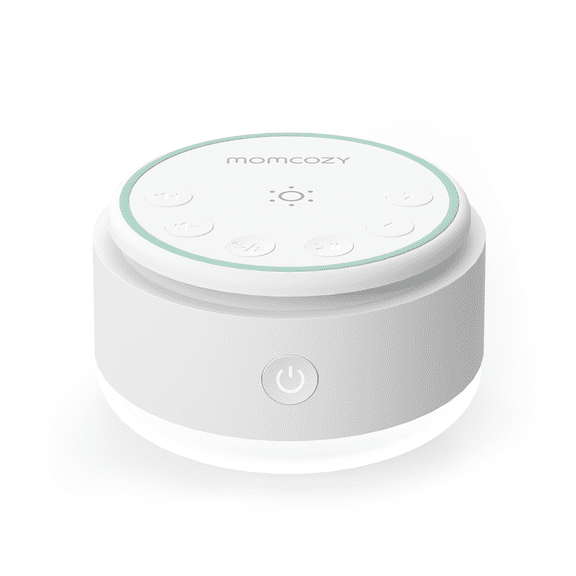 Máquina de Sonido para Bebé Momcozy 20 Sonidos Relajantes Ruido Blanco Portátil