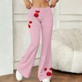thumbnail image 1 of TaTaai Women's Loose Comfortable Flared Wide Leg Yoga Pants Fashion Casual Sports Fitness Trousers Soft Breathable All Match Daily Wear Gift, 1 of 7