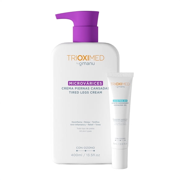 Trioximed Crema Corporal 400 y Aceite O3 15 mL