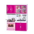 thumbnail image 2 of Minicocina rosa para niños pequeños | Juguete de cocina realista con accesorios | Juego educativo de interior para niños y niñas, 2 of 6