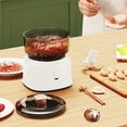 thumbnail image 4 of Mini procesador de alimentos portátil | Picadora de ajo inalámbrica con carga USB | Picadora de verduras de 350 ml para carne y especias | Picadora eléctrica compacta para cocina, 4 of 5