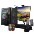 thumbnail image 1 of Pc Computadora Armada Ryzen 5 16gb Ram 960Gb SSD Bocinas Wifi Cam web Monitor 21.5 Full HD AMD, 1 of 1