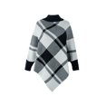 thumbnail image 1 of Minnieouse Capa de mujer portátil con estilo de moda invierno otoño reemplazo térmico cálido mantener punto niñas capa abrigo ropa Abrigos y chamarras Gris, 1 of 6