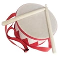 thumbnail image 4 of Instrumentos de percusión de tambor de marcha juguete de educación temprana tambor de juguete Musical con baquetas, 4 of 6