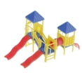 thumbnail image 2 of Maqueta de tren Ferrocarril Zona de juegos para Zona de juegos Juguetes 1: 150 1: 200 Yotijar Disposición del paisaje del edificio, 2 of 9