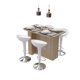 thumbnail image 3 of Barra Para Cocina Maderkit Color Rovere 120 cm Ancho x 90 cm Alto x 65 cm Fondo, 3 of 7