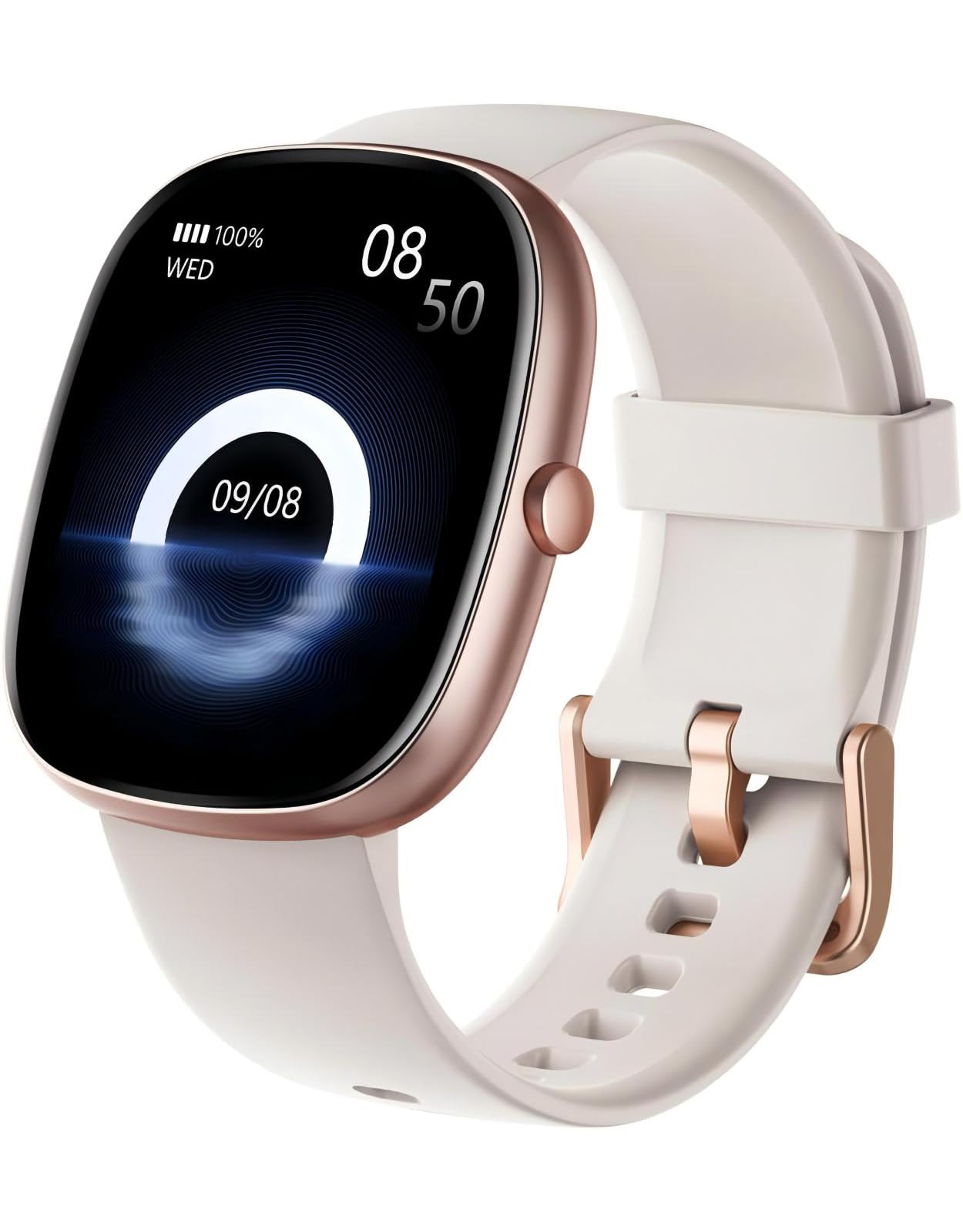 Reloj Inteligente HUAKUA para Mujer y Hombre con Llamadas Bluetooth y Fitness