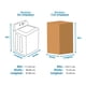 thumbnail image 4 of Lavadora Mabe LMA74215WBAB1 Automática High Efficiency 24 kg Blanca LMA74215WBAB1, 4 of 4