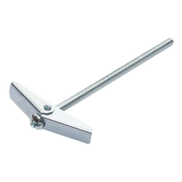 Tornillos Mariposa Hillman 3/16"X4" Acero Plata 15 Piezas
