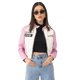 thumbnail image 1 of Chamarra Quarry Slim fit Parches Racing Para Mujer, 1 of 4