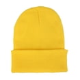 thumbnail image 1 of Gorro de punto Sonducket Beanie Hat A prueba de viento Amarillo, 1 of 5