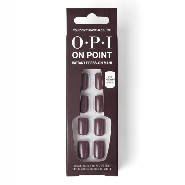 Uñas postizas OPI You Don’t Know Jacques! Marrón