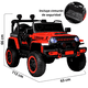 thumbnail image 5 of Camioneta Eléctrica Montable JOYKOO 12V Rojo, 5 of 7