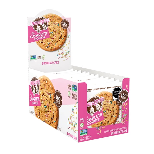 Galleta sabor Pastel DE Cumpleaños Lenny & Larry's, Fitness Town 83536