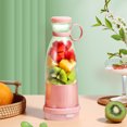 thumbnail image 1 of Vaso batidor portátil | Mini batidora recargable para batidos de frutas | Botella mezcladora inalámbrica USB-C para bebidas proteicas y papillas, 1 of 6