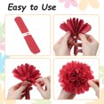 thumbnail image 4 of 15Pcs Pompones de Papel, Flores de Papel de 10 Pulgadas para Fiesta Multicolor, 4 of 6