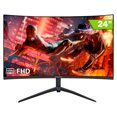 thumbnail image 1 of MONITOR GAMER Q.Touch QT-G24C 24" CURVO Full HD 1920 x 1080 165 Hz Display Port HDMI, 1 of 2