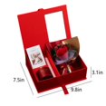 thumbnail image 3 of Cesta de regalo de spa relajante para mujer | Vela de aromaterapia, ramo de rosas y tarjeta | Regalos de cumpleaños, Navidad y agradecimiento para mamá, esposa, hermana o amiga, 3 of 7