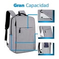 thumbnail image 2 of Mochila Antirrobo Impermeable Color Gris Bluelander OLIV-2027, 2 of 7