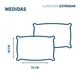 thumbnail image 5 of Set 4 Almohadas Estandár Bies Gris, 5 of 6