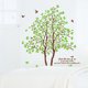 thumbnail image 3 of Vinil Decorativo Hogar Oficina Árbol con Pajaros Sala Cuarto Dara Baby Syene VinDe183, 3 of 7