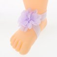 thumbnail image 3 of HEATSHAKING 4Pares De Sandalias Descalzas Con Floral En Elástica Para Accesorio Decorativo, 3 of 8