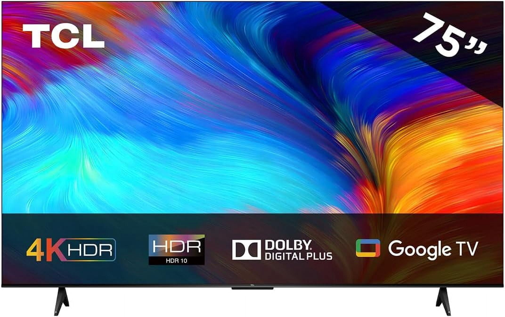 TV 75 Pulgadas Smart TV TCL 4K UHD GOOGLE TV 75S451G