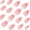 thumbnail image 5 of Uñas postizas a presión, regalos para mujeres, uñas cortas a presión, uñas postizas cortas con pegamento para uñas, pegamento reutilizable, 12 tamaños, parche para uñas, 5 of 5