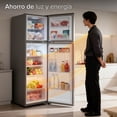thumbnail image 4 of White Westinghouse  Refrigerador 9 pies  Top Mount 247 L  Inverter automático  2 puertas con congelador  Control mecánico de temperatura  Despachador de agua  Puerta reversible  Luz interior, 4 of 7