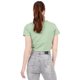 thumbnail image 3 of Playera Crop Básica Manga Corta Para Mujer Quarry Color Verde Claro/Agua, 3 of 4