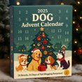 thumbnail image 1 of Calendario de Adviento para Perros 2025, Juguetes Navideños para Perros, 24 Piezas, Calendario de Cuenta Regresiva Navideño, Regalo, 1 of 4
