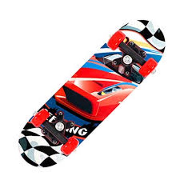 Patineta Con Luz Importacion Auto Rojo