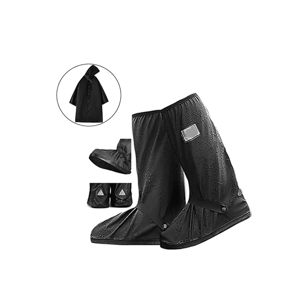 Cubierta De Zapato Botas Y Impermeable Gabardina Lluvia Talla S