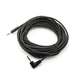thumbnail image 1 of Cable AUX estéreo SatelliteSale 3.5mm Macho A Macho nylon Negro 30 pies, 1 of 5