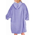 thumbnail image 3 of Sudadera Tipo Hoodie Cobija Unisex Hoodie Shendy Vendy Con Capucha Afelpada Suave Purpura, 3 of 5
