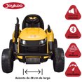 thumbnail image 3 of Tractor Montable Electrico para Niños Control Remoto Luz Led 12v - Amarillo, 3 of 8